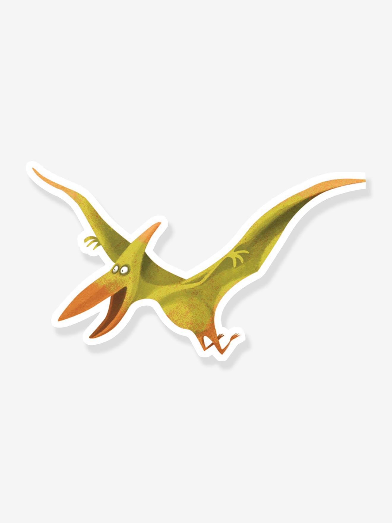 160 adesivos de dinossauro verde da DJECO