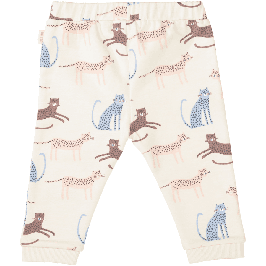 STACCATO Jogginghose soft beige gemustert