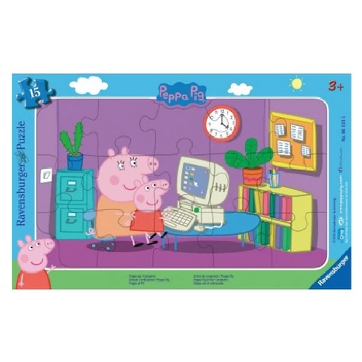 Ravensburger Puzzle cadre Peppa Pig
