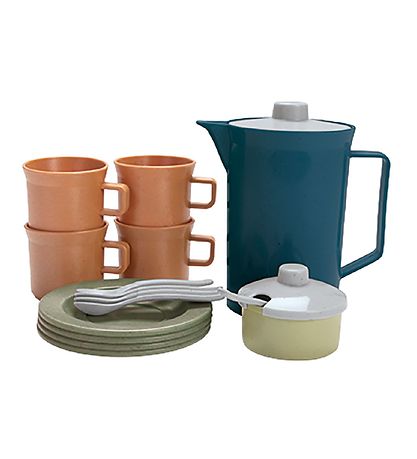 Dantoy BIO Plastic Kaffeeservice - 17 Teile