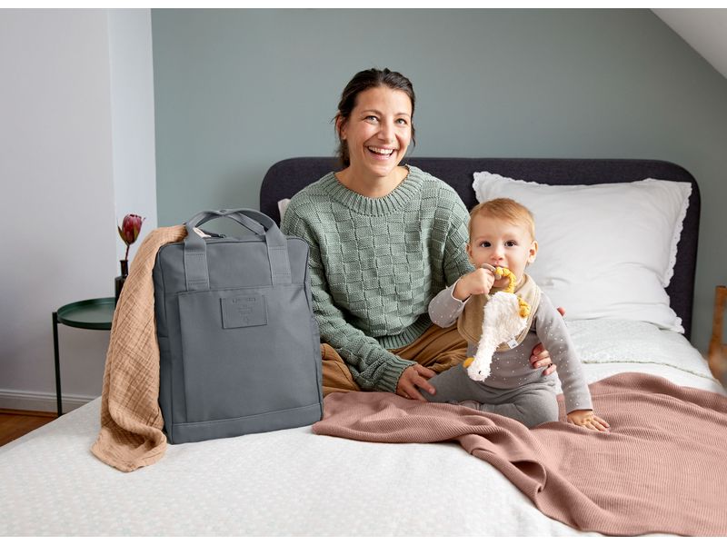 Lässig Wickelrucksack Vividal Anthracite Moderner, funktionaler und kompakter Backpack
