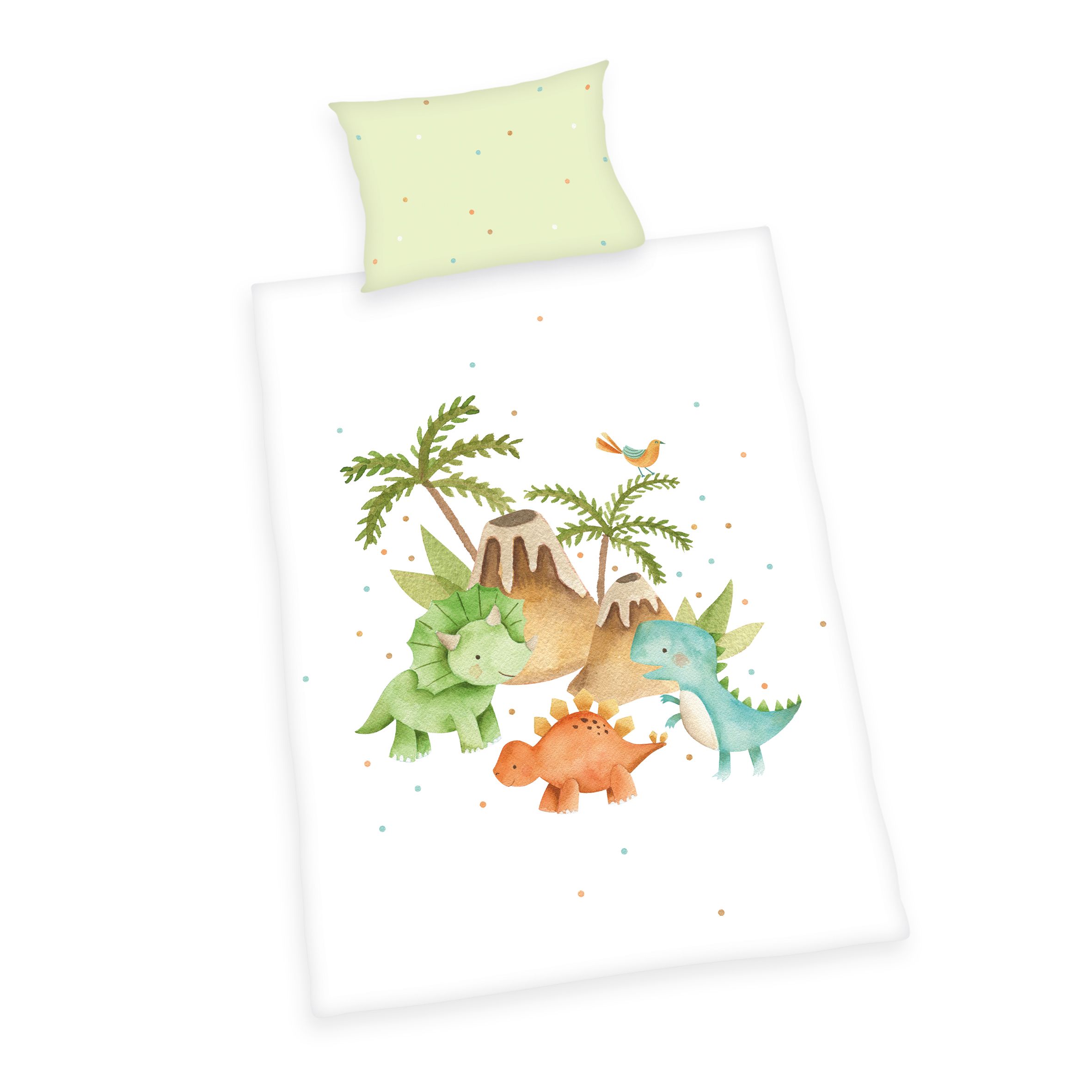 Baby Bettwäsche Renforcé DINOS