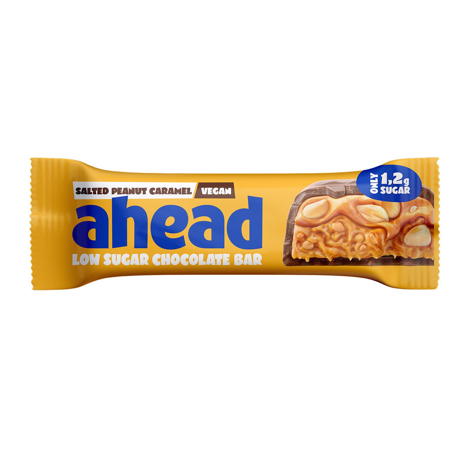 ahead Low Sugar Bar Salted Peanut Caramel