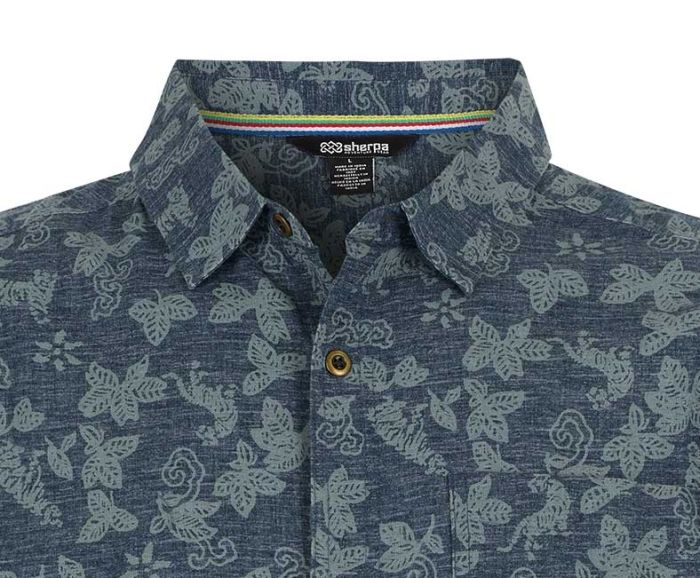 Tiger Floral SS Shirt Men herreskjorte