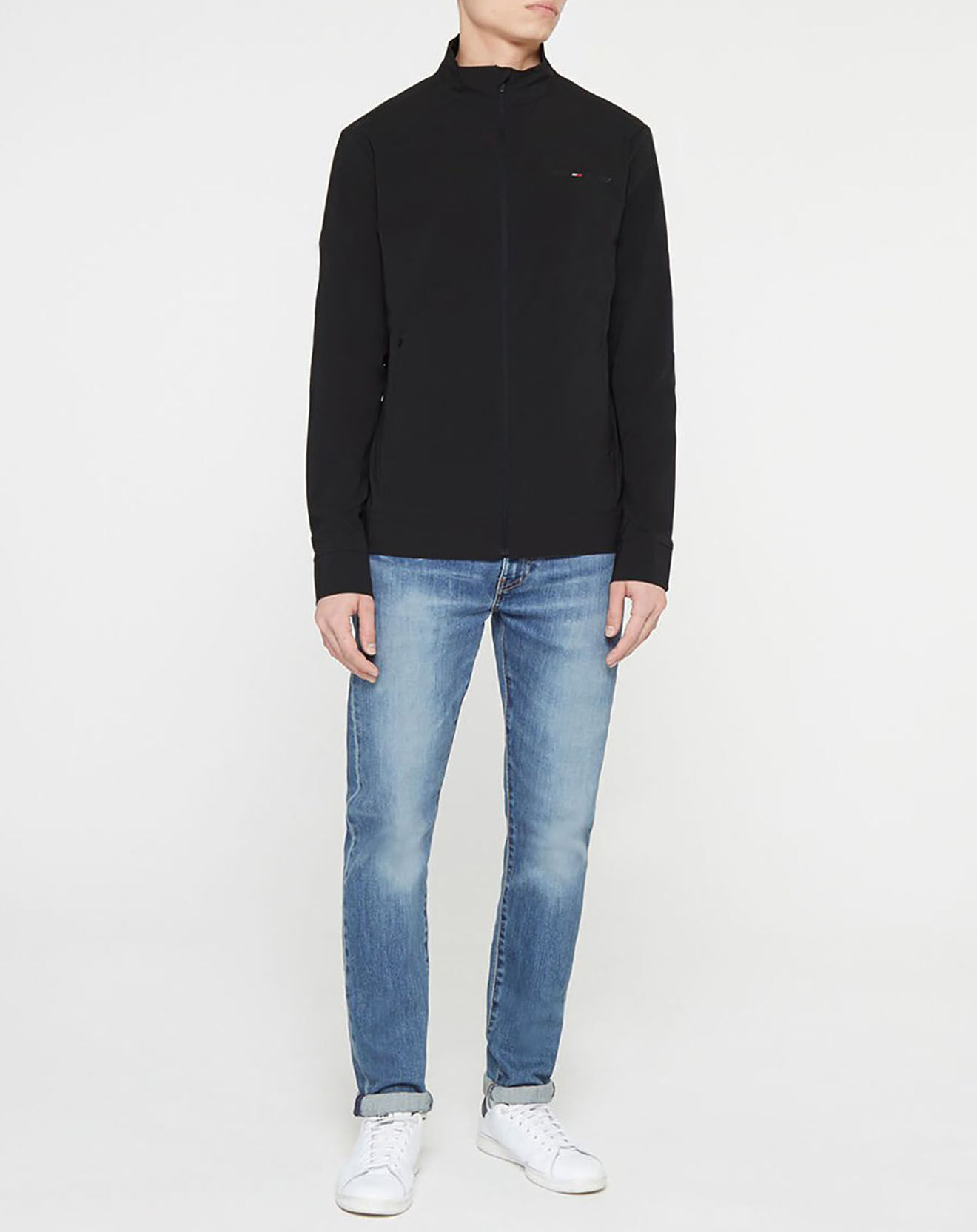 Tommy Hilfiger Blouson tracksuit déperlant noir