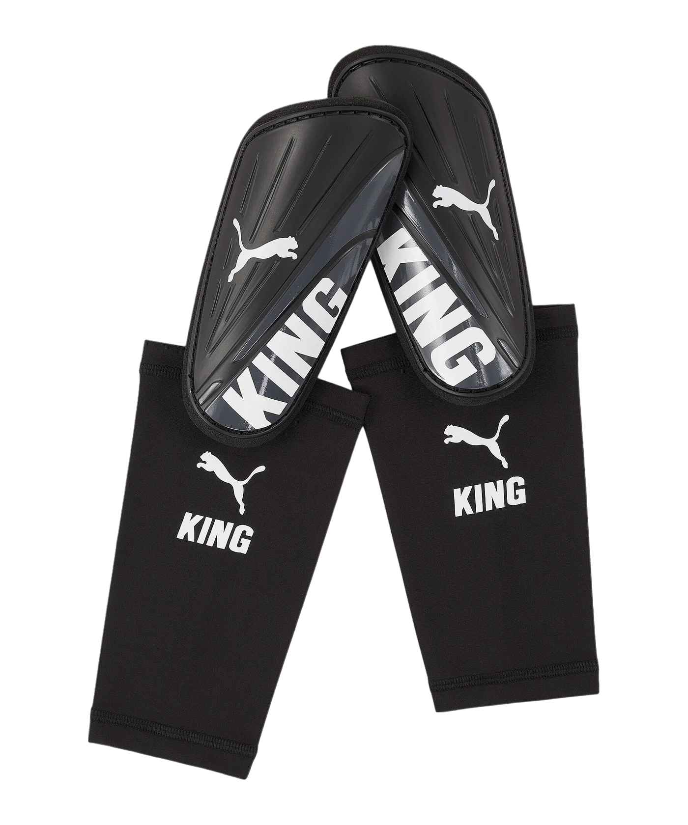 PUMA King sleeve shin pads black F01
