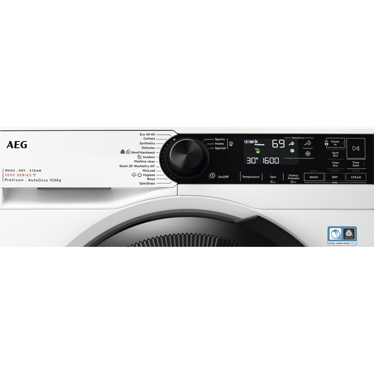 AEG Vaskemaskin/tørketrommel LWR734E16Q