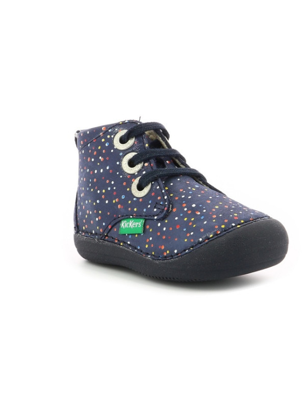 Bottines Soniza Marine Pois Multicolore - Kickers