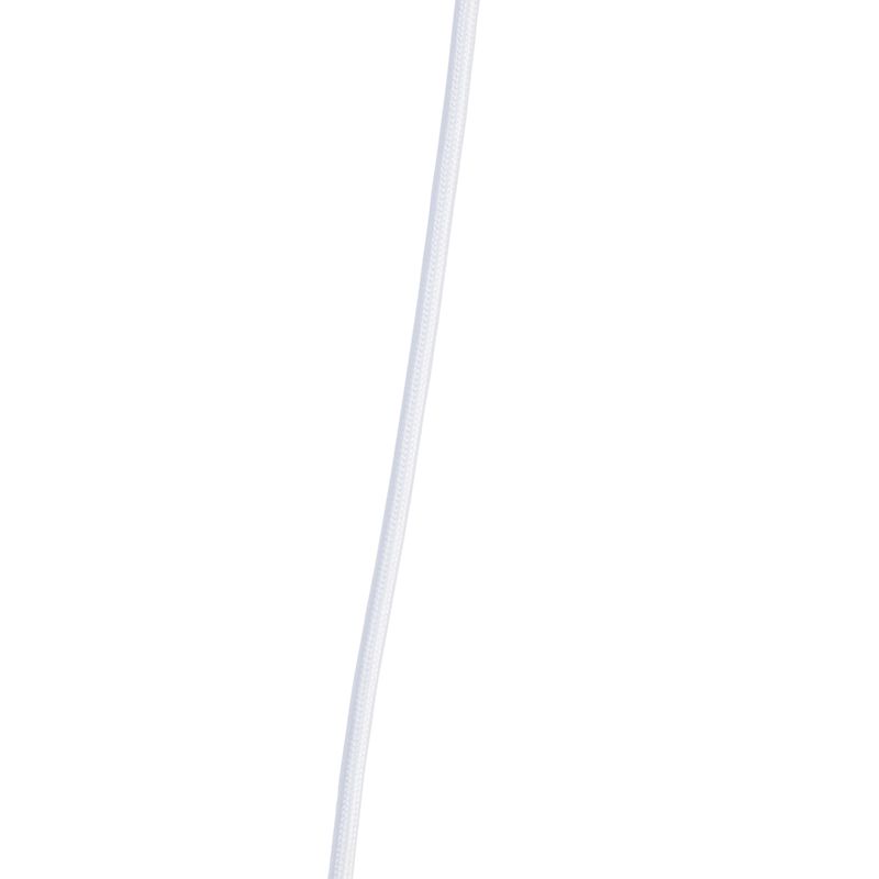Landelijke hanglamp wit 50 cm - Corda Flat