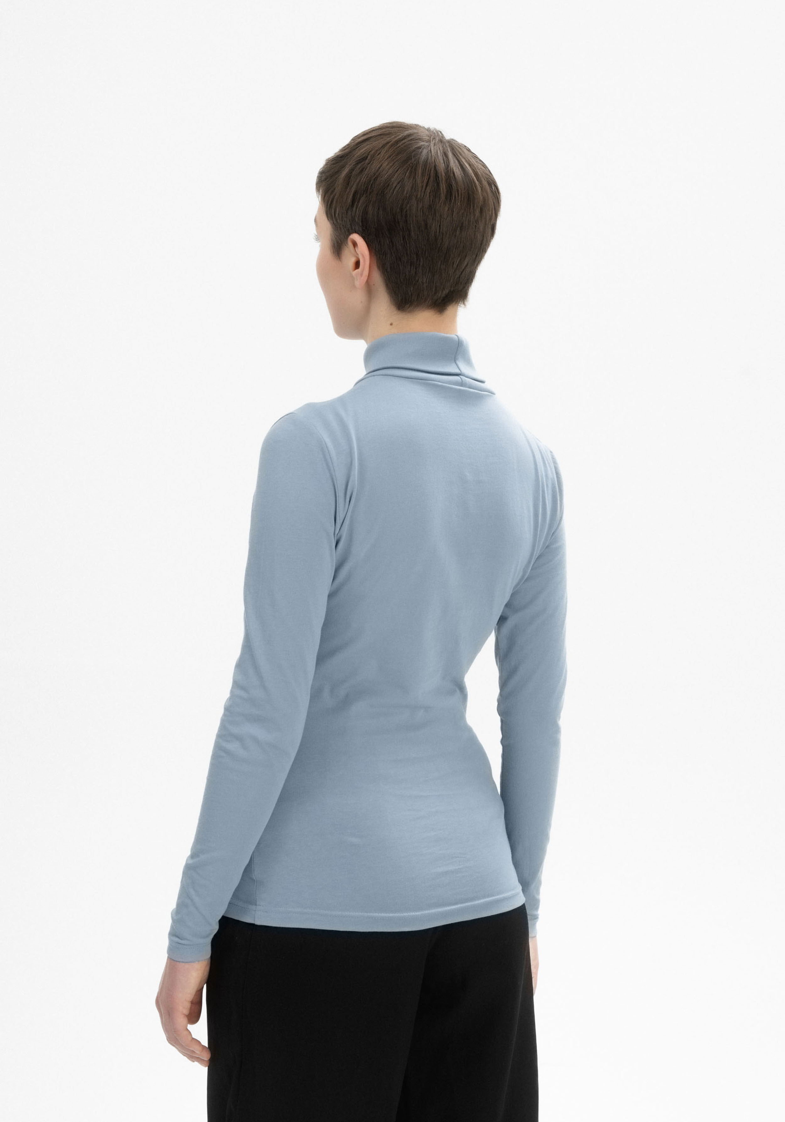 Mela Turtleneck Longsleeve Anchal Dusk Blue