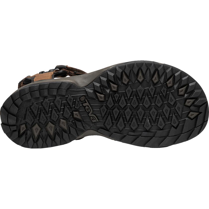 Teva Terra Fi Lite Leather Sandalen Herren braun