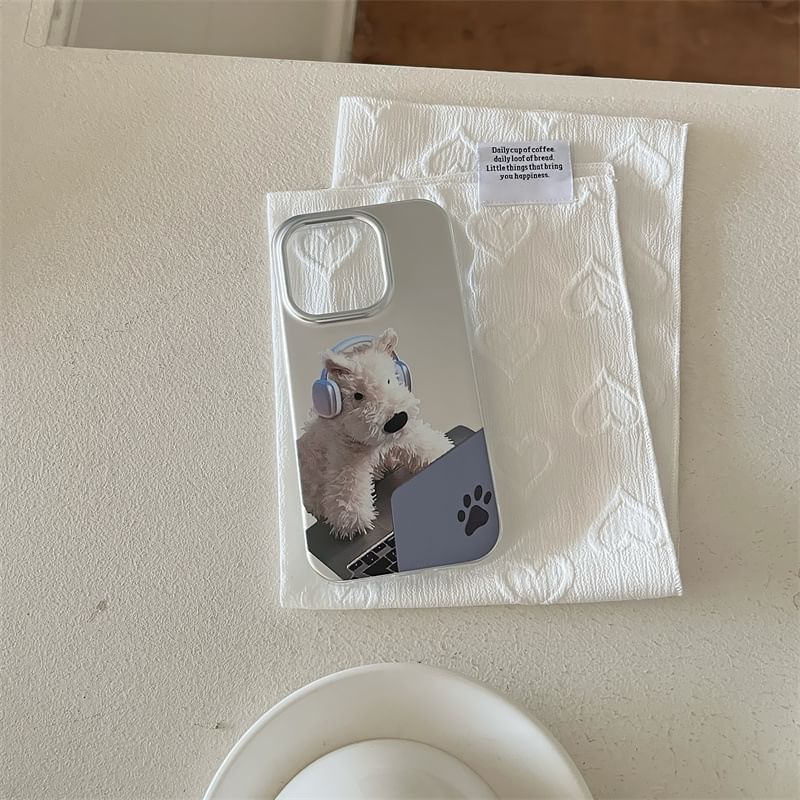 Fonekase - Hondentelefoonhoesje - iPhone 16 Pro Max / 16 Pro / 16 / 15 Pro Max / 15 Pro / 15 / 14 Pro Max / 14 Pro / 14 / 13 Pro Max / 13 Pro / 13