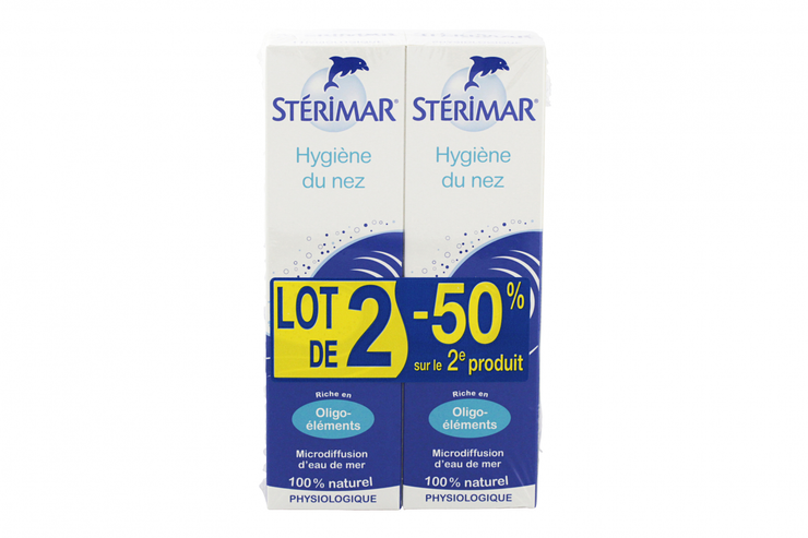 Spray hygiène nez riche oligoéléments 2x100ml