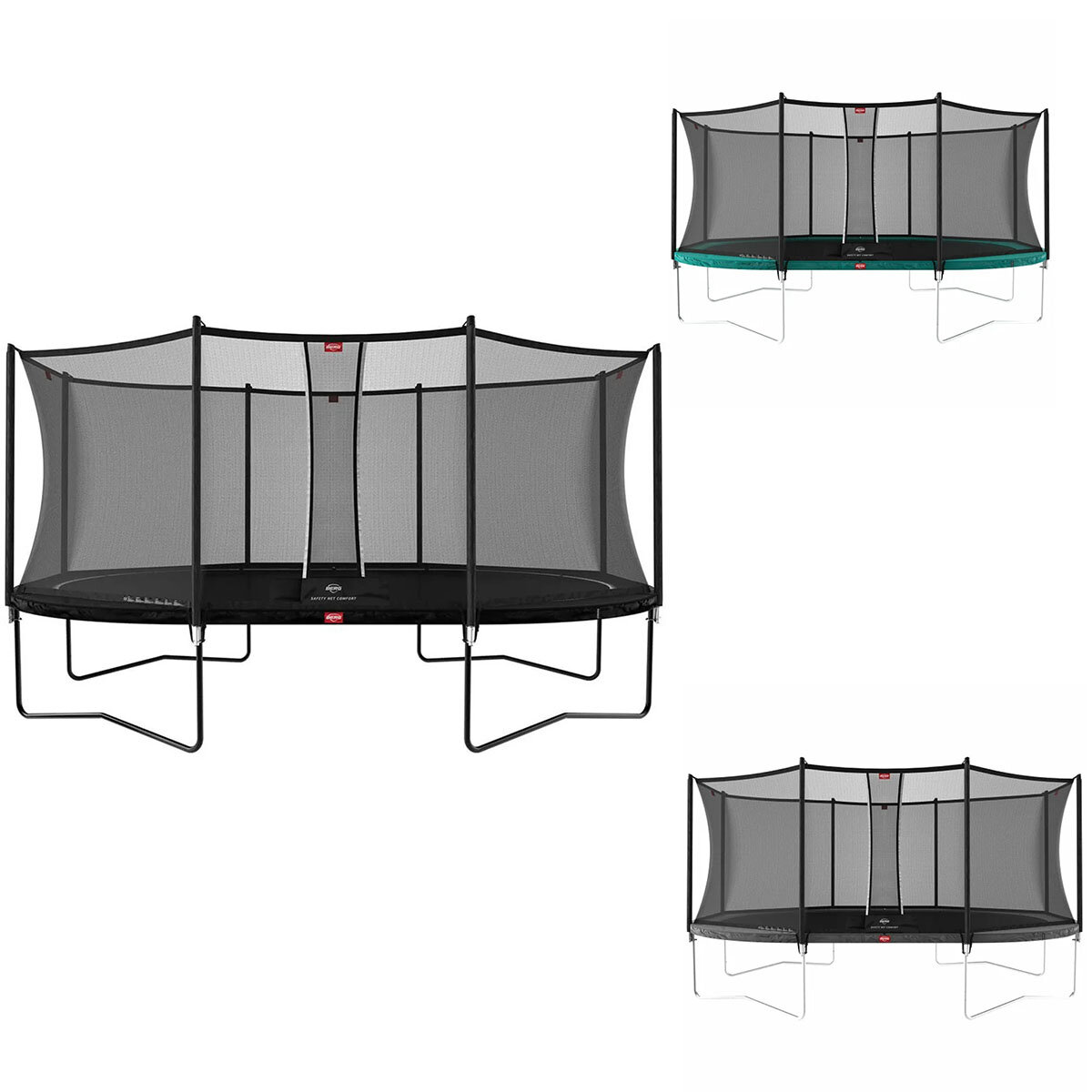 Bergtoys BERG Grand Favorit Trampolin Regular 520 + Safety Net Comfort