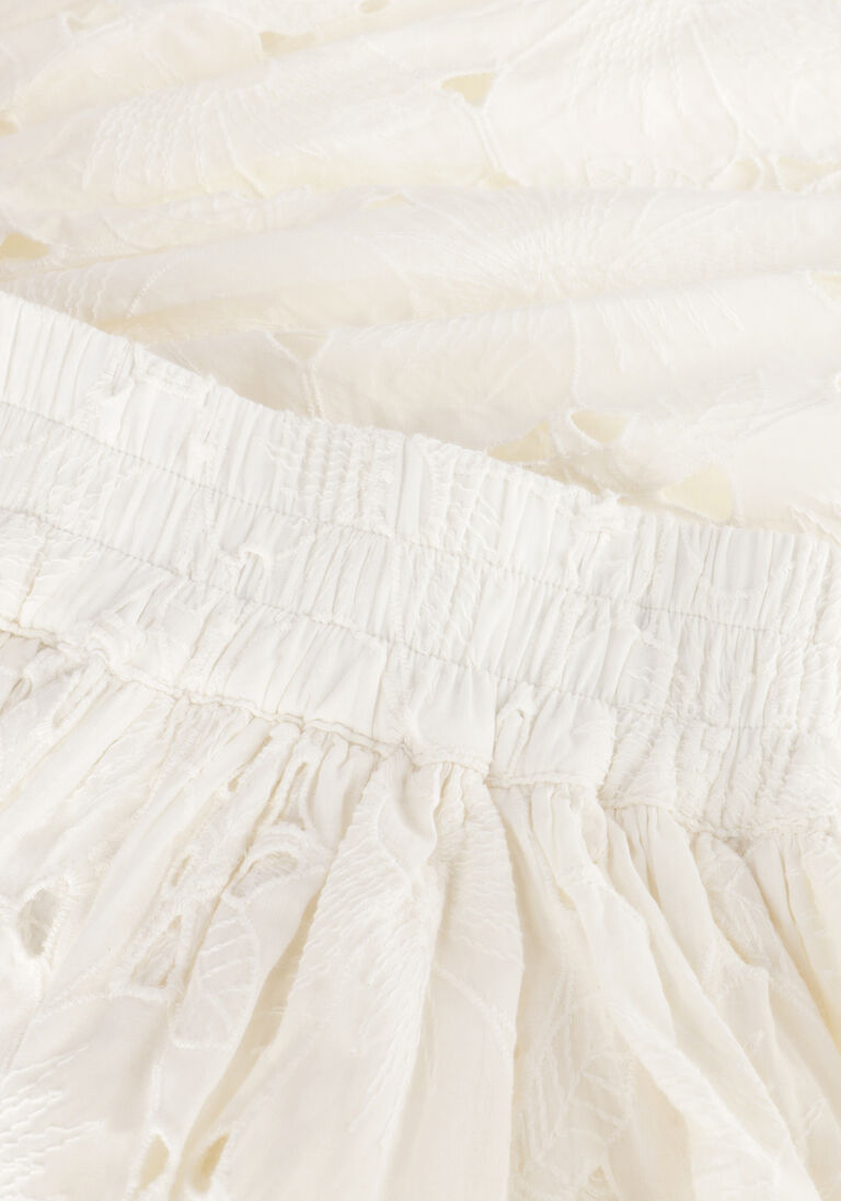 witte amaya amsterdam minirok teddy
