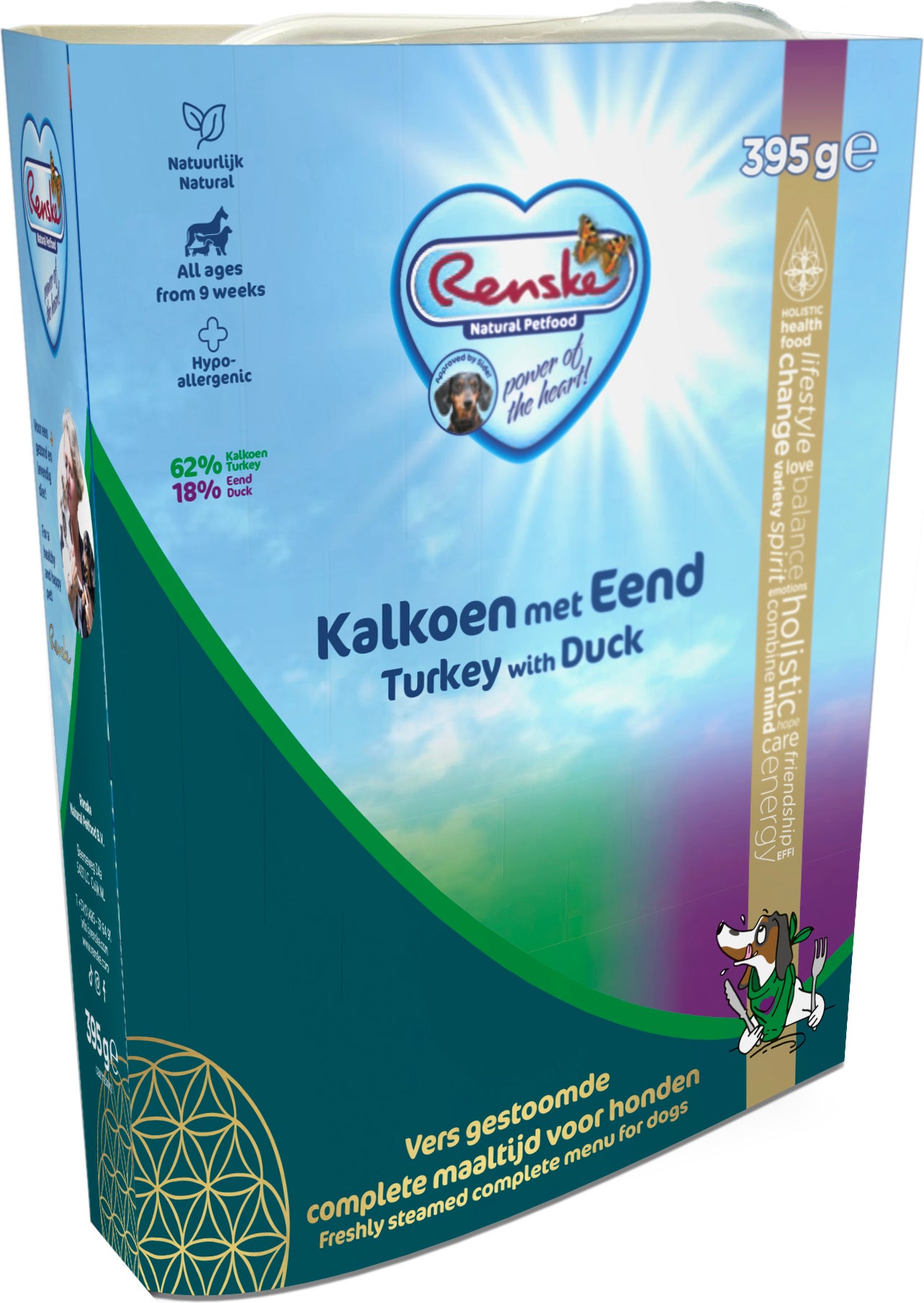 Renske vers kalkoen & eend 395 gram