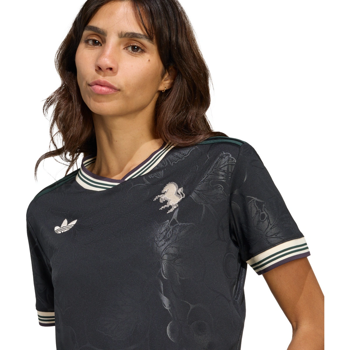 Camisola adidas Croptop Juventus Terceiro Equipamento 2025-2026 Mulher