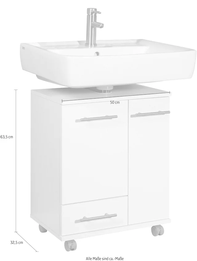Schildmeyer Waschbeckenunterschrank »Ken made in Germany« Breite 50 cm