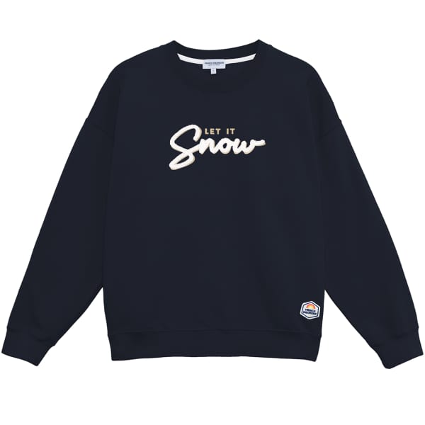 Sweatshirt FRENCH DISORDER ROSIE LET IT SNOW NAVY