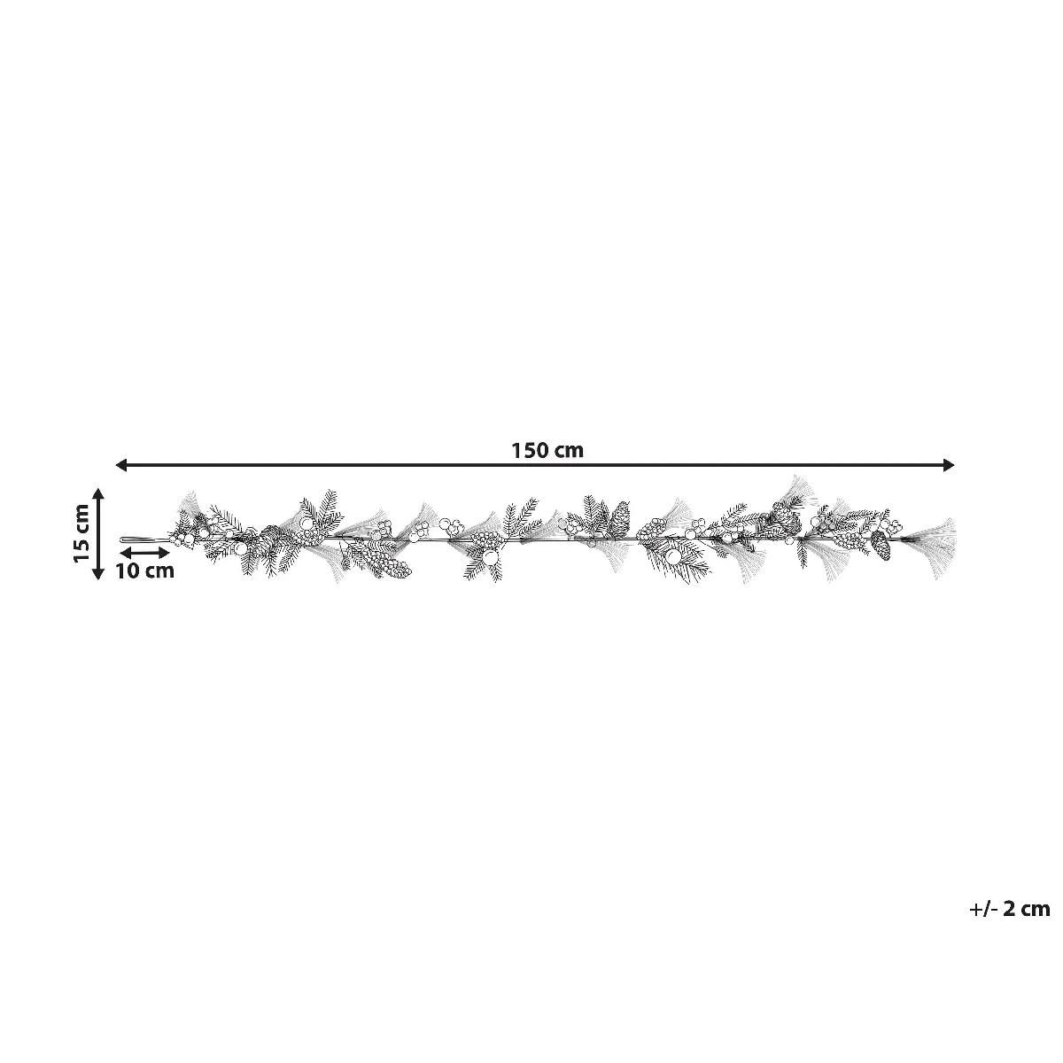 BELIANI ROTA - 150 cm - Cuivré