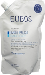 EUBOS Liquid unparfümiert blau refill, 400 ml