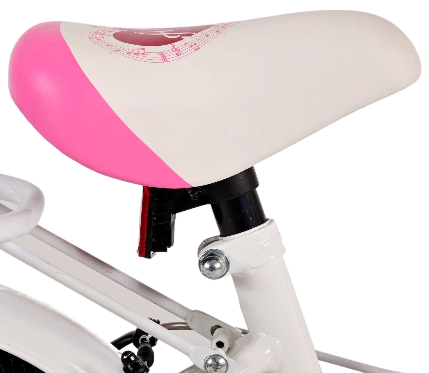 TPFSports Ashley Kinderfahrrad - Mädchen - 12 Zoll - Rücktritt + Handbremse - Weiß