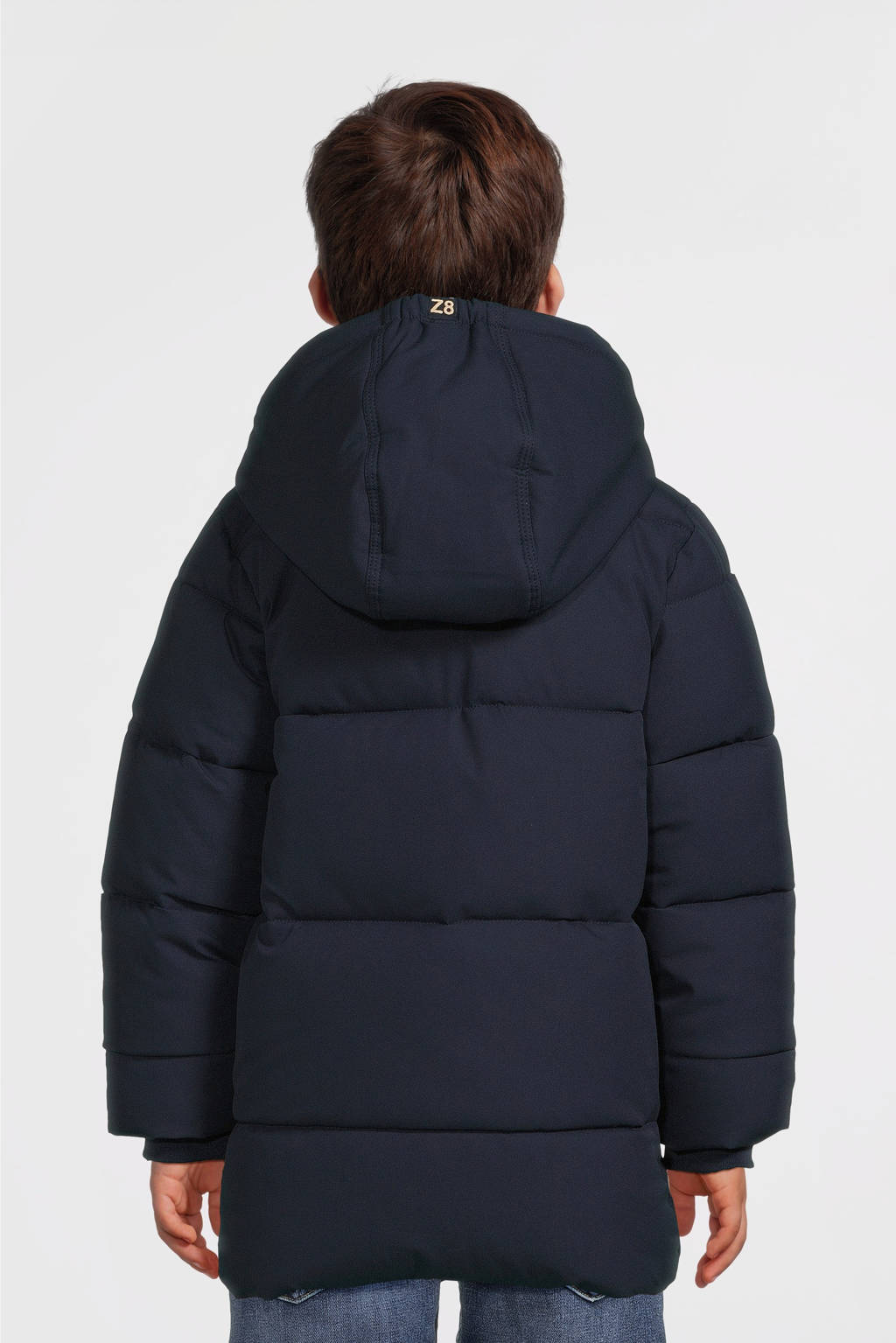 Z8 gewatteerde winterjas Idris donkerblauw