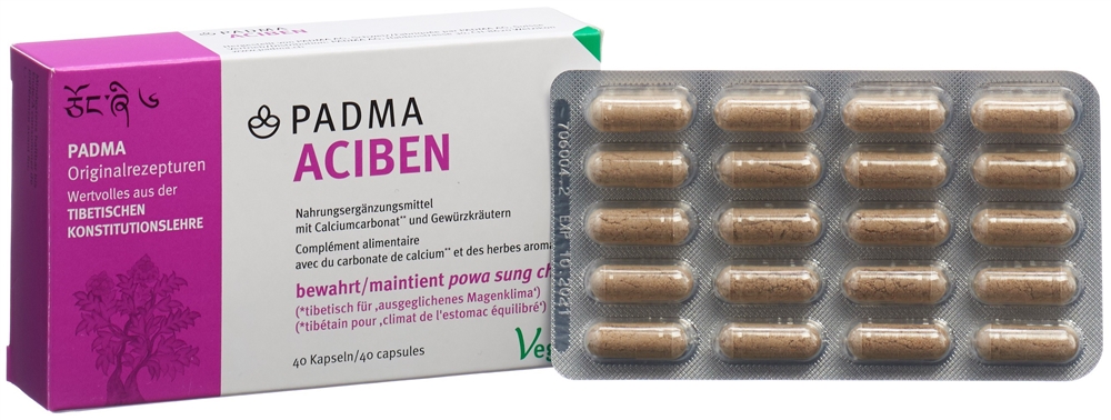 PADMA ACIBEN Kaps Blist 40 Stk