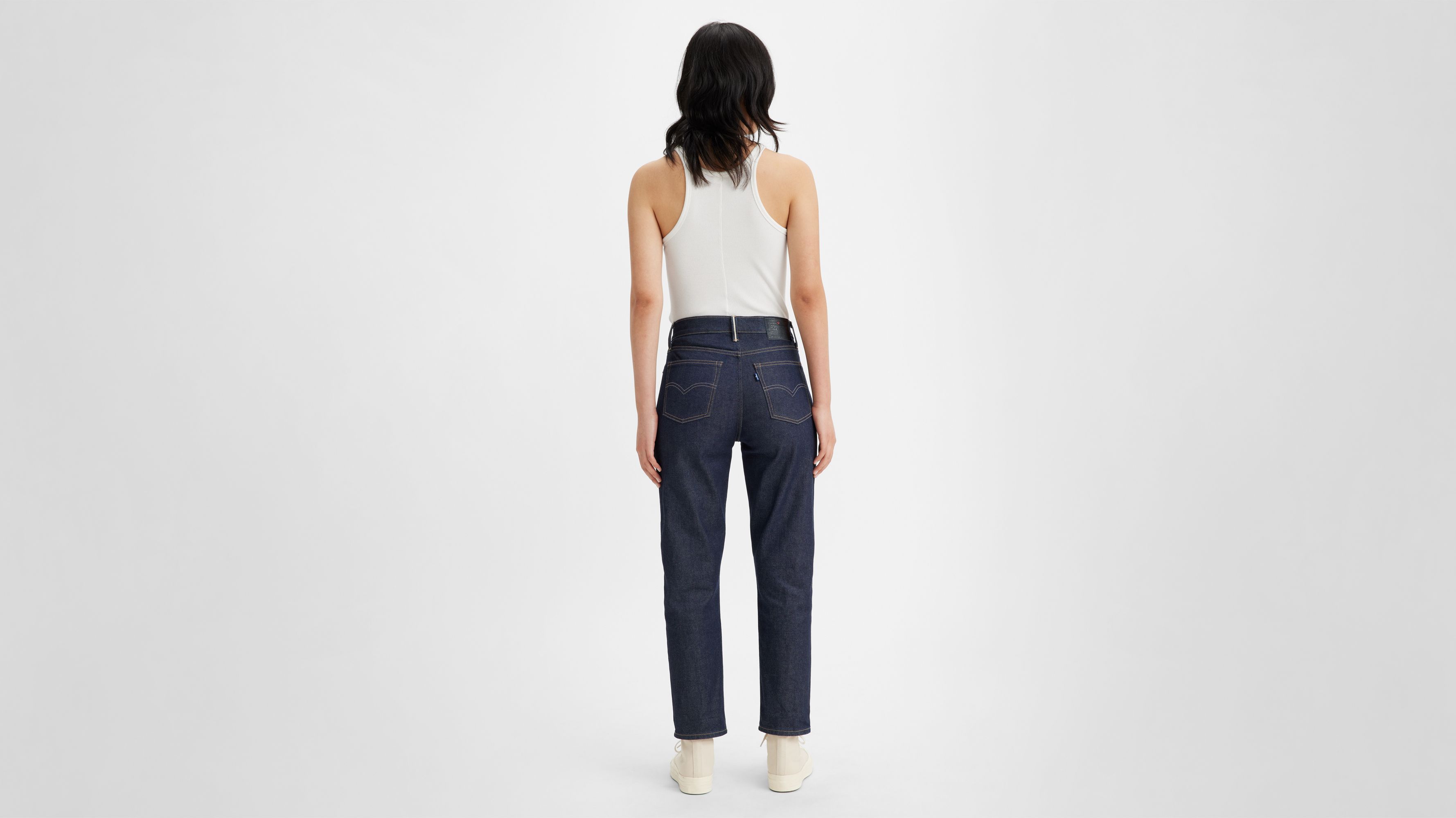 Jean Levi's® Boyfriend taille haute - Moj Ink Rinse Hr Bf Dark - Bleu