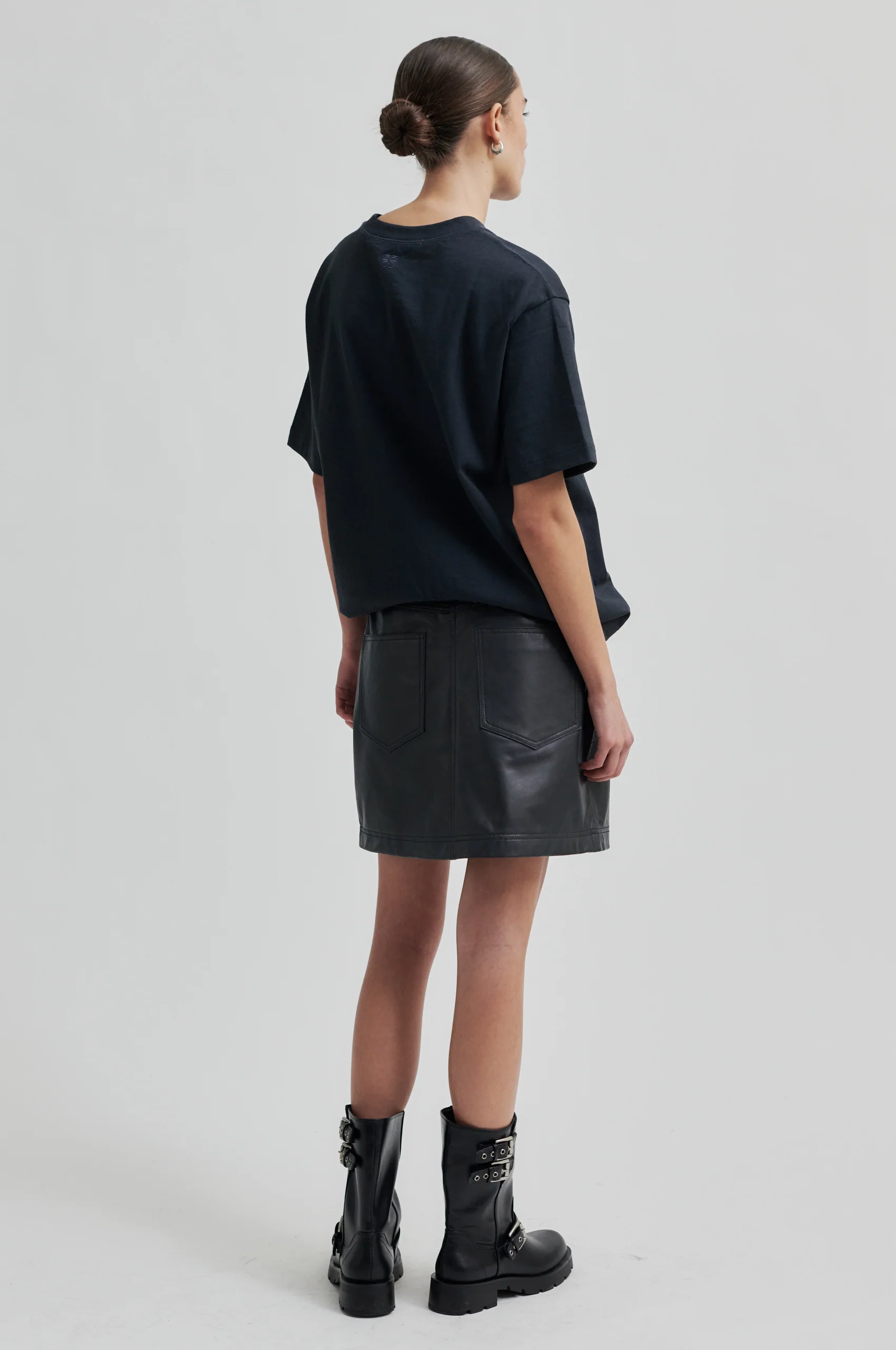 Second Female  Sila SS Oversize t-shirt - mørkegrå