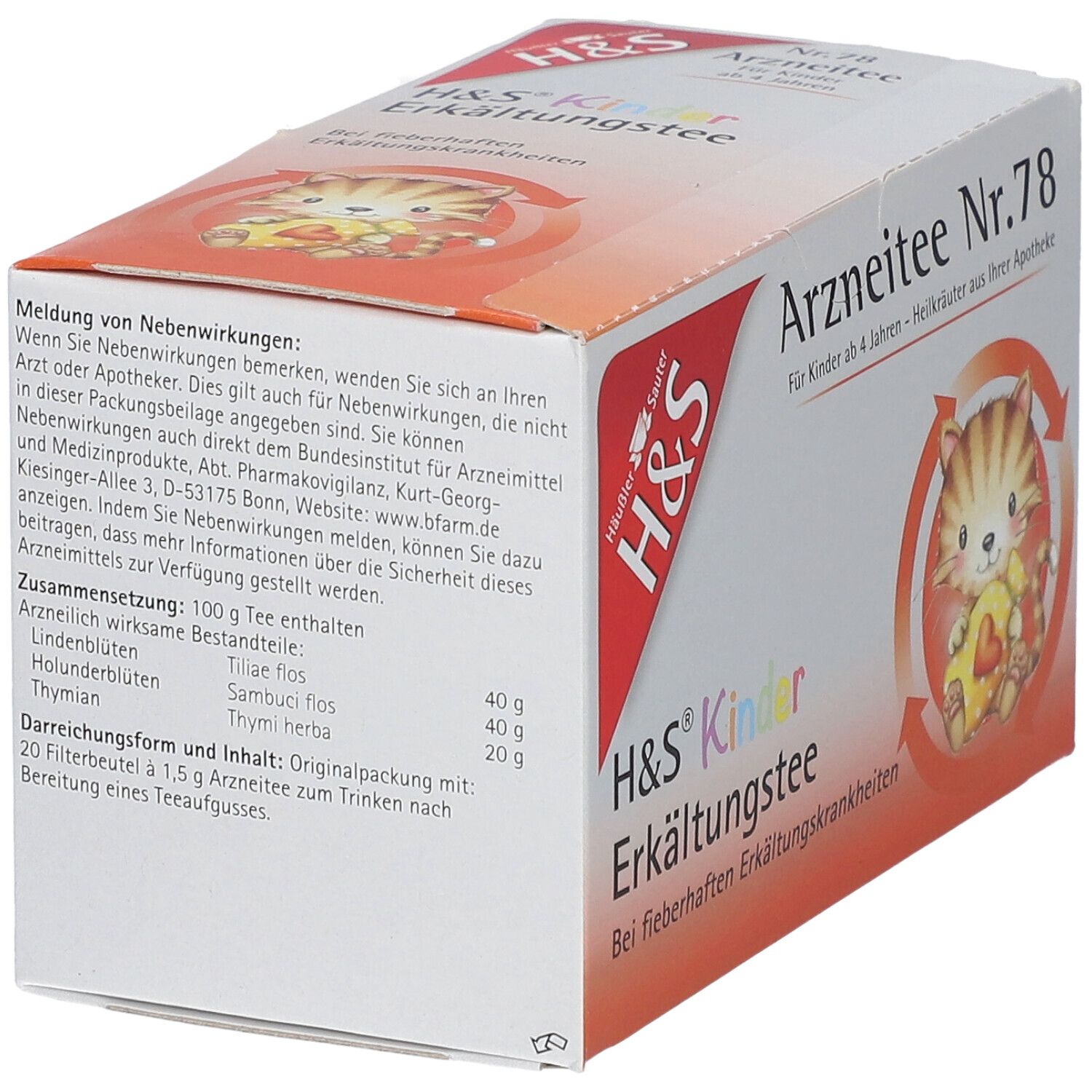 H&S® Kinder Erkältungstee