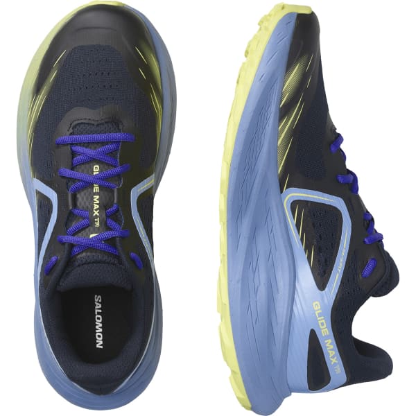 Chaussure running SALOMON GLIDE MAX TR GRANADA SKY/DARK SAPPHIRE/SUNNY LIME