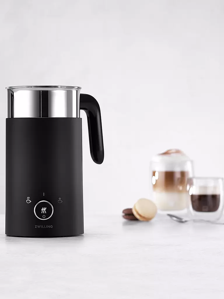 ZWILLING Milchaufschäumer ENFINIGY 200/400ml schwarz