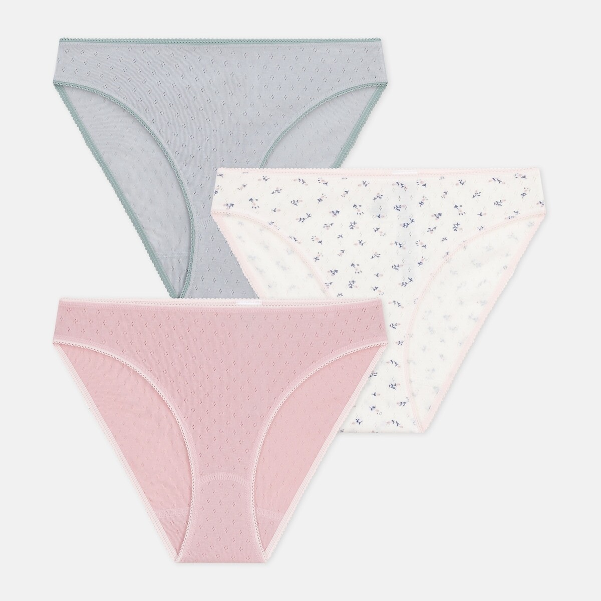 PETIT BATEAU<br>Conjunto de 3 cuecas