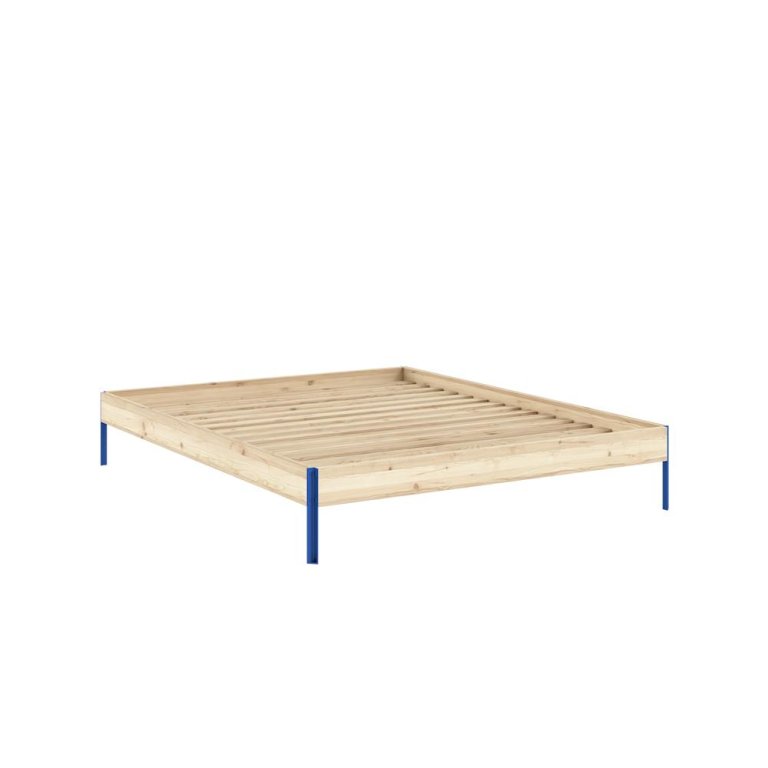 Karup Design Core bed 160x200 Vivid Blue naturel
