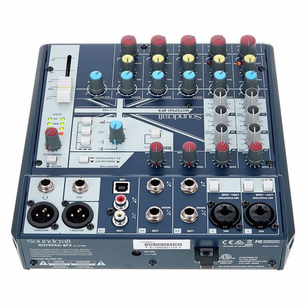 Soundcraft Notepad-8FX