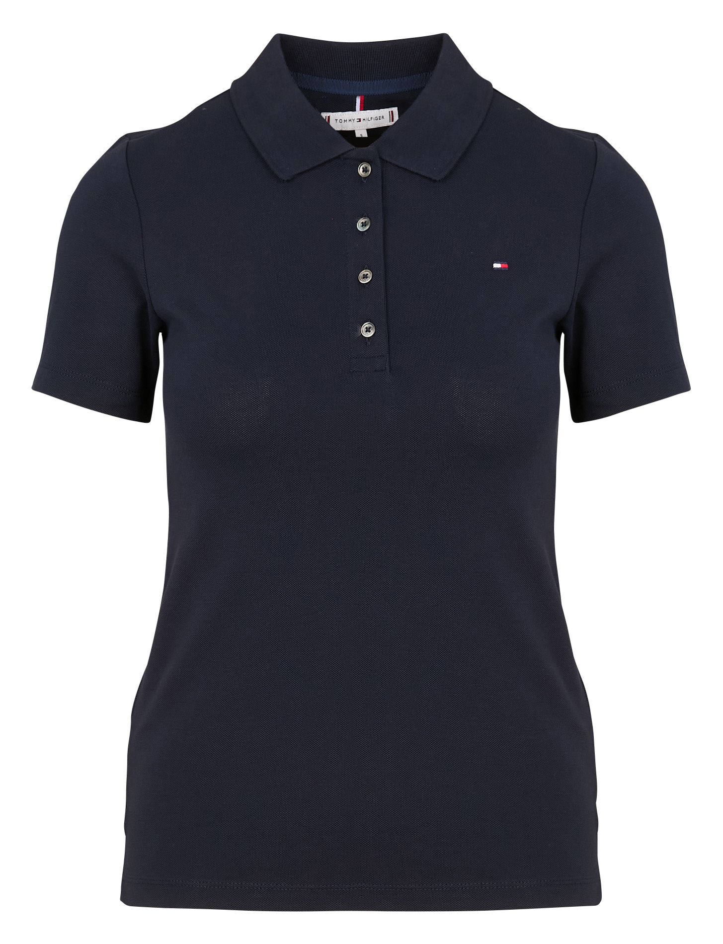 Polo en coton organique mélangé | Bleu