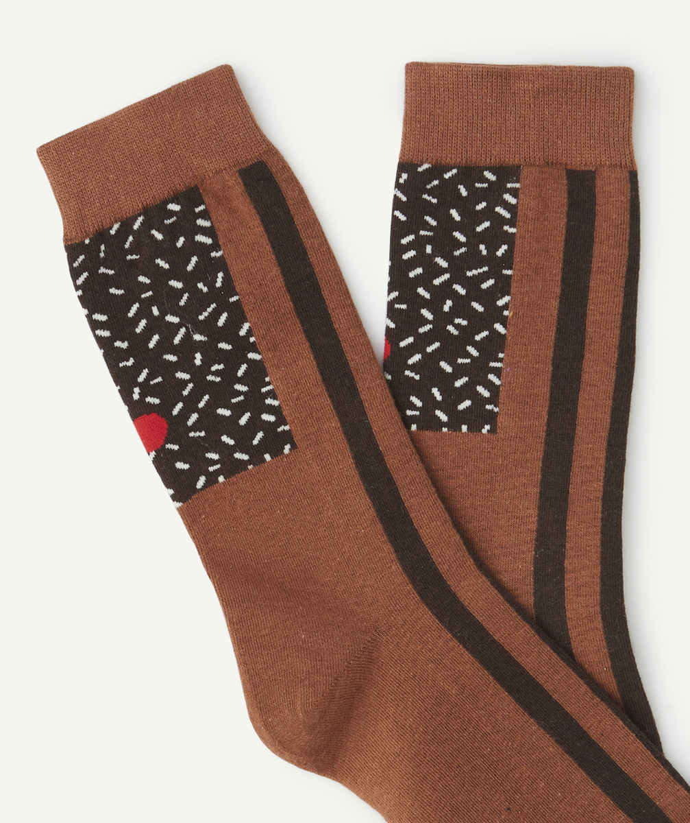 EAT MY SOCKSPAIRE DE CHAUSSETTES GÂTEAU AU CHOCOLAT