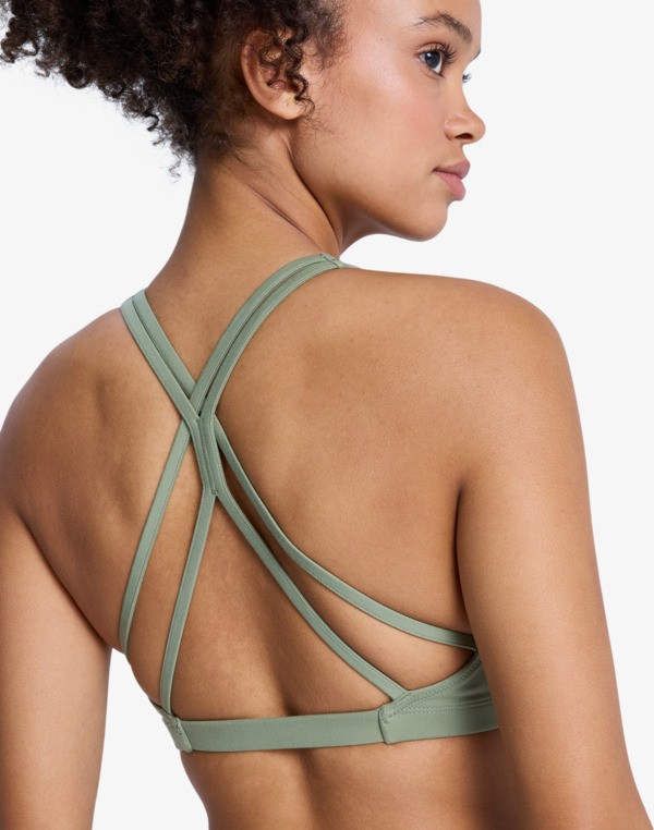 Heart Into It Brassière de sport Vert Femme