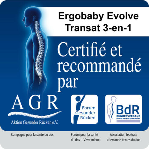 Transat Bébé 3-en-1 Evolve Gris Anthracite - ERGOBABY