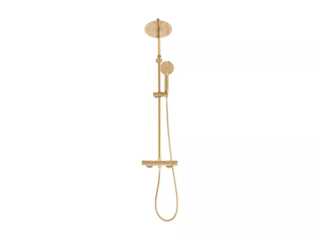 Kit De Douche Avec Thermostat Rea Bliss Termostat Gold
