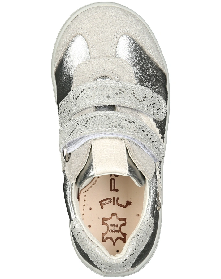 Klett-Halbschuhe ASTERISCO PUNTI in silber
