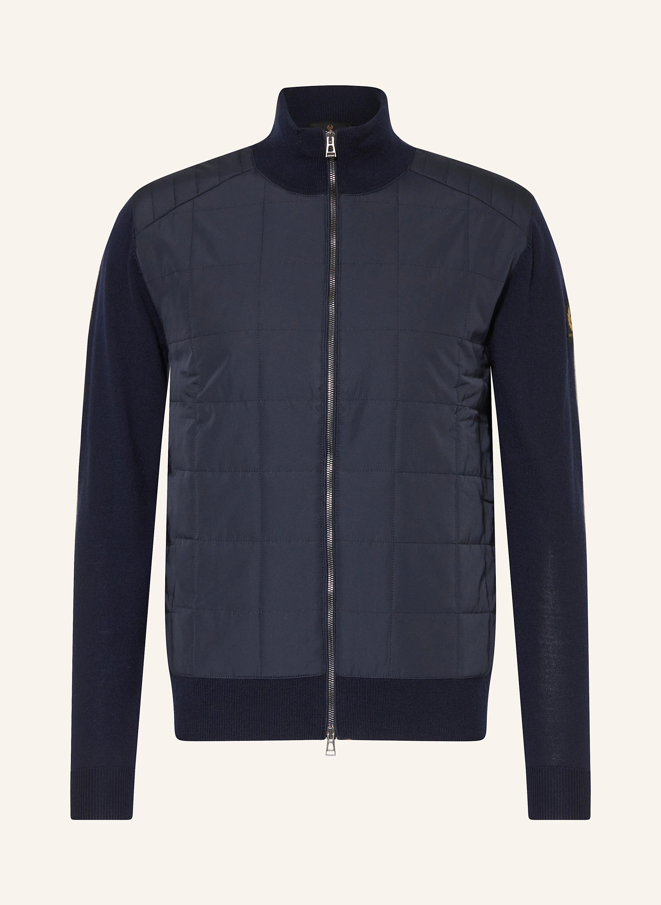BELSTAFF Strickjacke KELBROOK im Materialmix