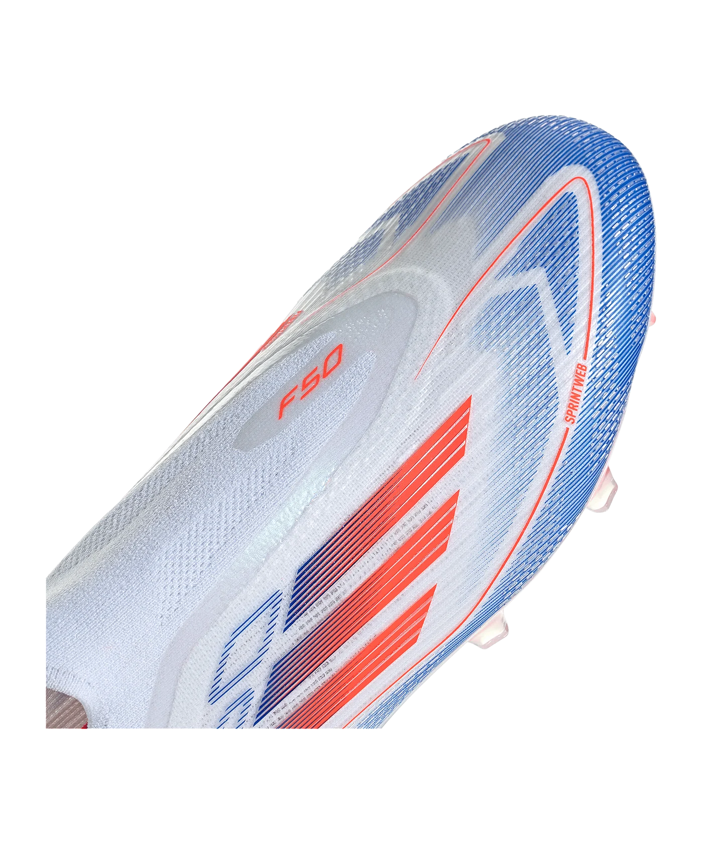 adidas F50 Elite LL FG Advancement Weiss Rot