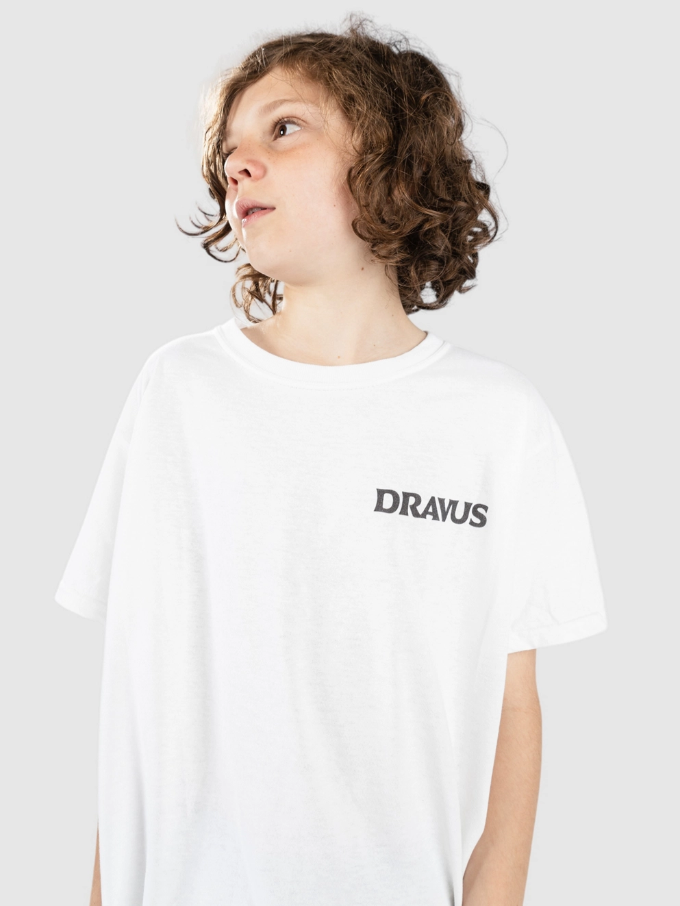 Dravus Dead Serious Kids T-Shirt white