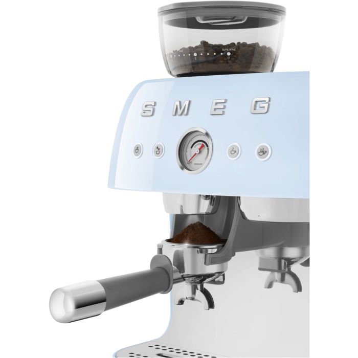 SMEG Espressomaschine 50's Style EGF03PBEU Pastellblau