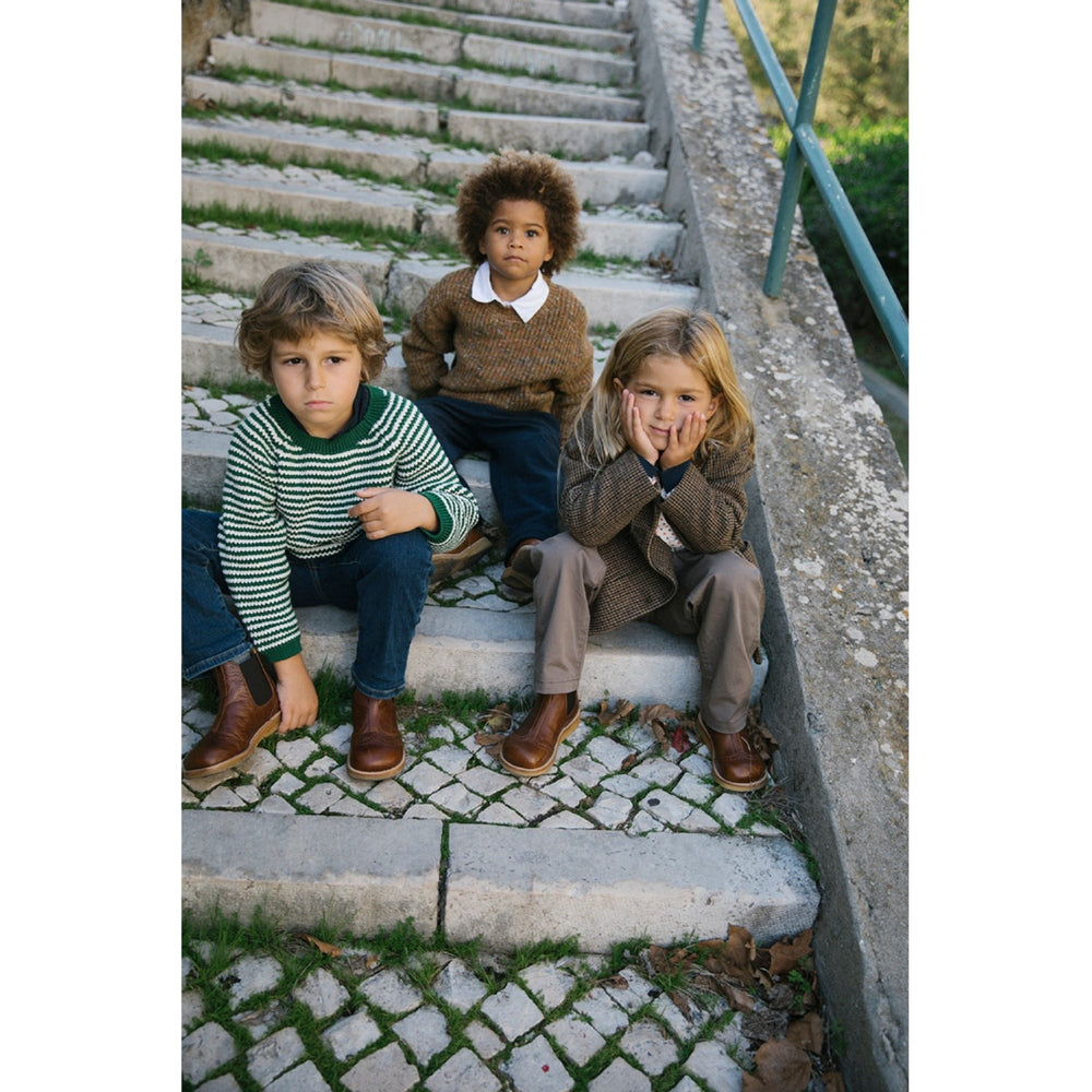 Køb MarMar Cotton Knit Spacedye Dark Bronze Space Teno Strik