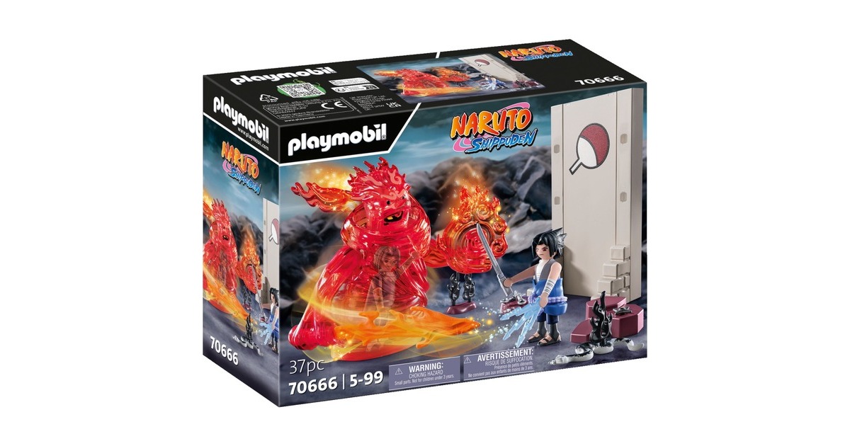 PLAYMOBILNaruto - Sasuke vs. Itachi Constructiespeelgoed  (70666)