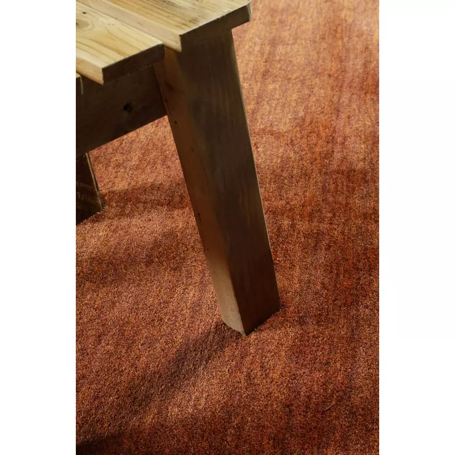Esprit Hochflorteppich #loft rost rot