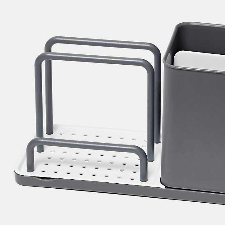 Porte ustensile de cuisine Datil GoodHome gris anthracite